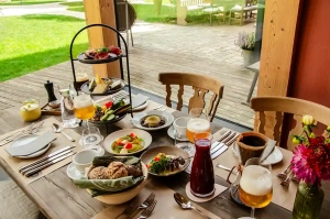 Beim Frühstücksbrunch am Stiegl-Gut Wildshut werden Sie kulinarisch verwöhnt