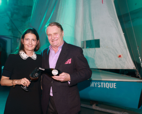 Stiegl-Eigentuemerfamilie Heinrich Dieter und Alessandra Kiener am Mystique-Event auf dem Stiegl-Gut Wildshut