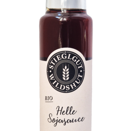 Wildshut Bio Helle Sojasauce hergestellt mir Laufener Landweizen