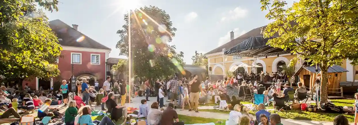 Das Familienkonzert mit der Philharmonie Salzburg zum achten Mal am Stiegl-Gut Wildshut.