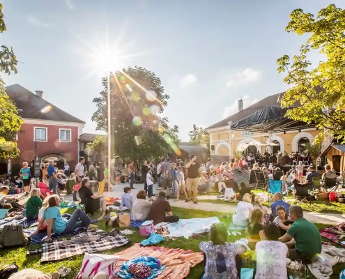 Das Familienkonzert mit der Philharmonie Salzburg zum achten Mal am Stiegl-Gut Wildshut.