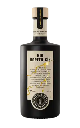 Gin aromatisiert mit 12 Botanicals und Bio Hopfen vom Stiegl-Gut Wildshut