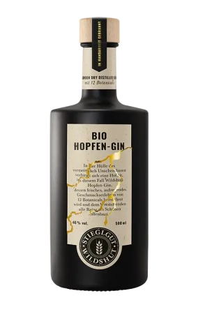 Bio Hopfen Gin, gebrannt am Stiegl-Gut Wildshut gebrannt - vielseitig und aromatisch.