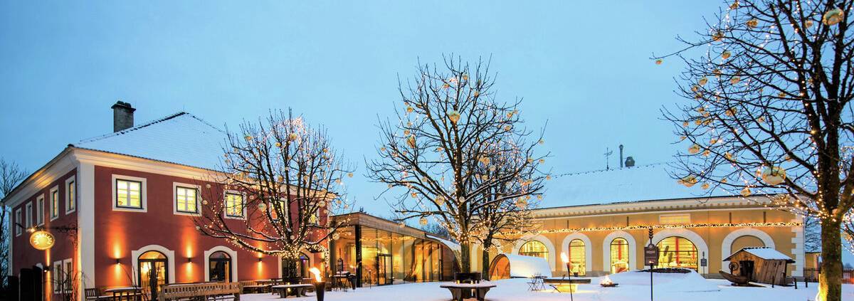 Das Stiegl-Gut Wildshut lädt ein zum Slow Food Wintermarkt.