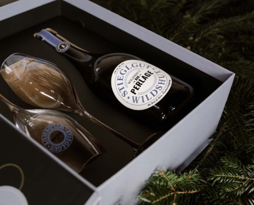 Wildshut Bio Perlage in der Geschenkbox
